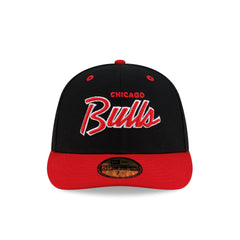 Chicago Bulls Hardwood Classics 90s Script 59FIFTY Fitted Hat