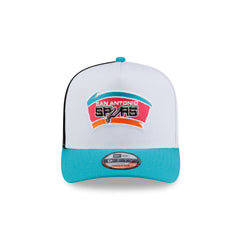San Antonio Spurs Hardwood Classics 90s Panel 9FIFTY A-Frame Snapback Hat
