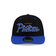 Detroit Pistons Hardwood Classics 90s Script 59FIFTY Fitted Hat