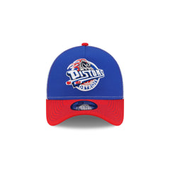 Detroit Pistons Hardwood Classics 2000s Contrast Stitch 9FORTY A-Frame Trucker Hat