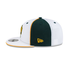 Seattle SuperSonics Hardwood Classics 2000s Optic White Flip 9FIFTY Snapback Hat