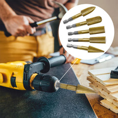 5-Piece Drill-Powered Rotary Rasp Set