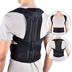 Lumbar support vest - relieves pain