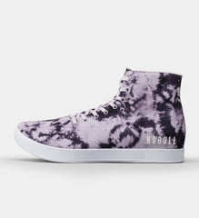Men's Tie-Dye High-Top Canvas Trainer