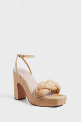 Natural Fae Platform Heels