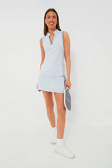 Oxford Blue 4 Way 15 Inch Stretch Skort