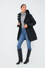 Black Noir Black Disc Trillium Parka