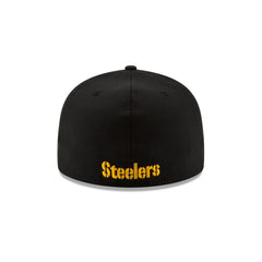 Pittsburgh Steelers Black 59FIFTY Fitted Hat