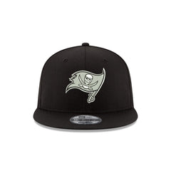 Tampa Bay Buccaneers Black and White 9FIFTY Snapback Hat