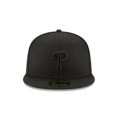 Philadelphia Phillies Blackout Basic 59FIFTY Fitted Hat