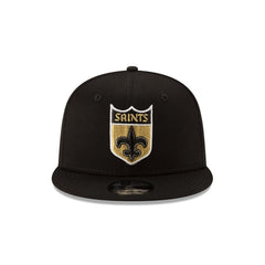 New Orleans Saints Black 9FIFTY Snapback Hat