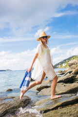 White Katie Caftan