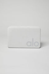 Uplifting Yoga Block - Dove Grey/Silver