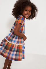 Technicolor Check Charlie Dress