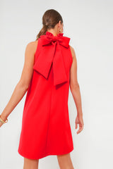 Poppy Red Blythe Dress