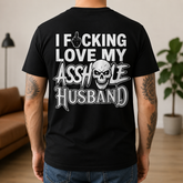 Funny finger skull T-shirt
