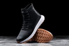 Women's Deconstructed Leather High-Top