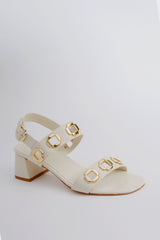 Ivory Milan Heeled Sandals