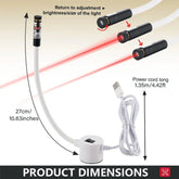 Magnetic Laser Guide Light
