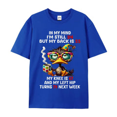 Fun Slogan — Men's Soft, Breathable Pure Cotton T-Shirt