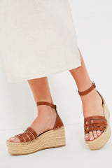 Bourbon Ines Cage Wedge Espadrille