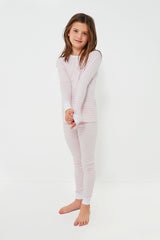 Pink Stripe Pajama Set