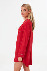 Haute Red Gisele Sleepshirt