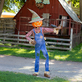 2024 NEW 6 ft. Animated Whimsical Scarecrow
