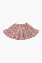 Blossom Check Alice Skirt