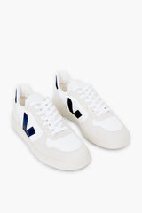 White Nautico V-10 Sneakers