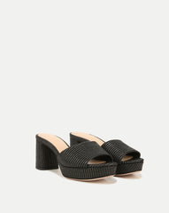 Dali Raffia Platform Sandal