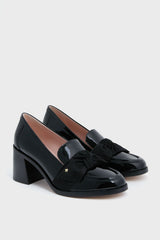 Black Leandra Heels