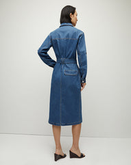 Evelyn Chambray Dress