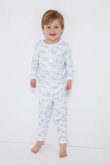Blue Toile Pajamas