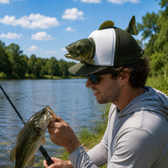 Fishing enthusiasts' exclusive fishing hat