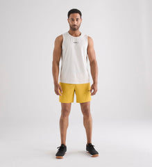 Men's Solid Stretch Short 7