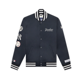 New York or Nowhere x New York Yankees Midnight Satin Jacket