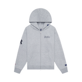 New York or Nowhere x New York Yankees Heather Gray Full-Zip Hoodie