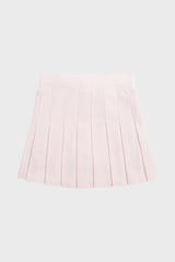 Girls Pleated Mesh Skort