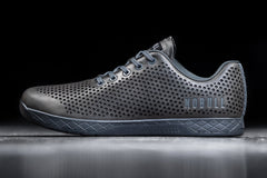 NORDIC GREY LEATHER TRAINER (MEN'S)