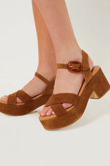 Peat Bella Suede Sandals