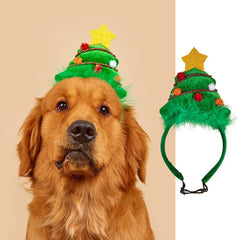 Christmas Dog Cat Headband Headdress