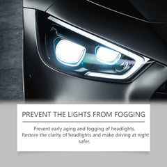 Car headlight brightening lamp maintenance