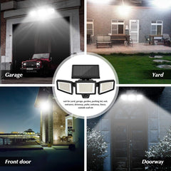 Solar-powered outdoor lights