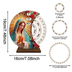 Diamond painting calendar desktop ornaments