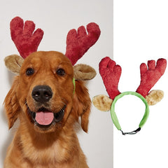 Christmas Dog Cat Headband Headdress