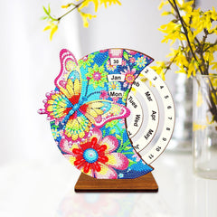 Diamond painting calendar desktop ornaments