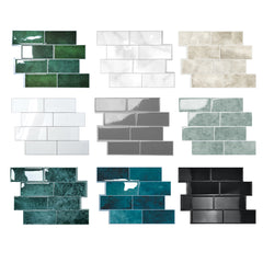 Waterproof and oil-resistant adhesive wall stickers for decoration.