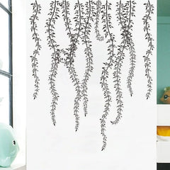 Removable vine sticker wall decoration background sticker