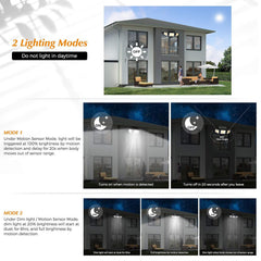 Solar-powered outdoor lights